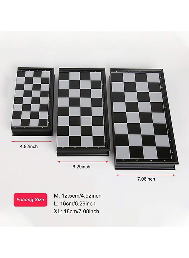 Foldable Portable Lightweight Compact Fun Loving Magnetic Travel Chess Set - Image 4