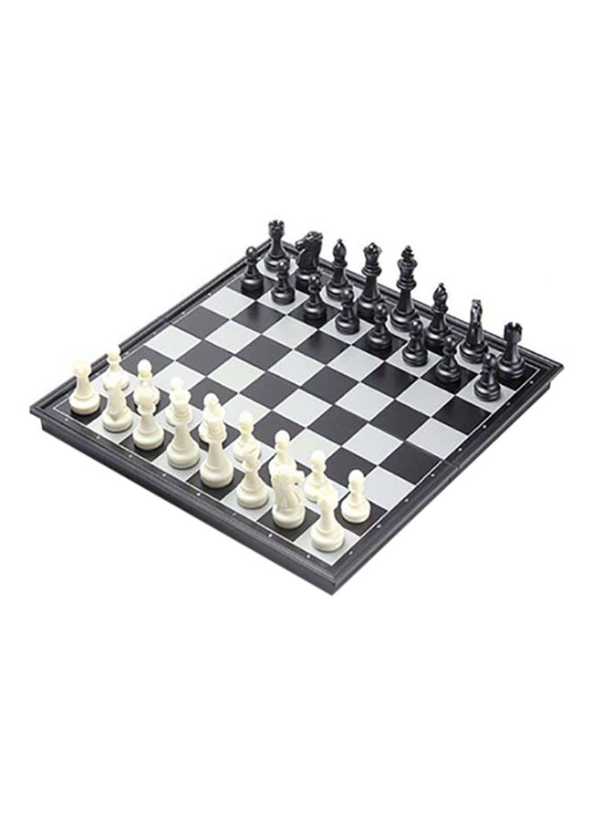 Foldable Portable Lightweight Compact Fun Loving Magnetic Travel Chess Set - Image 1