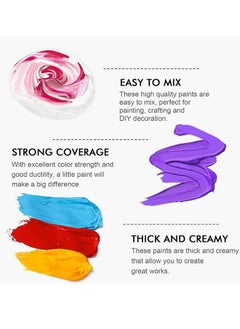 ART RANGERS Acrylic Paint Tube 75ml Content Brilliant Red  - Image 2