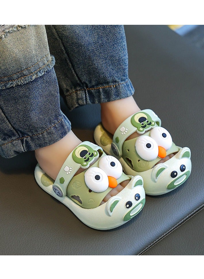 general 2024 Summer New Style Kids’ Hole Shoes: Fashionable and Trendy, Suitable for Both Boys and Girls, Wearable Indoors and Outdoors, Cute Cartoon Slippers - Image 5