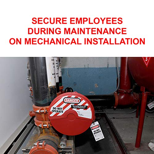 Master Lock 481 Lockout Tagout Rotating Gate Valve Lockout - Image 3