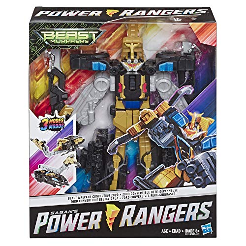 Power Rangers Beast Morphers Beast Wrecker Zord Converting Action Figure Toy from TV Show - Image 1