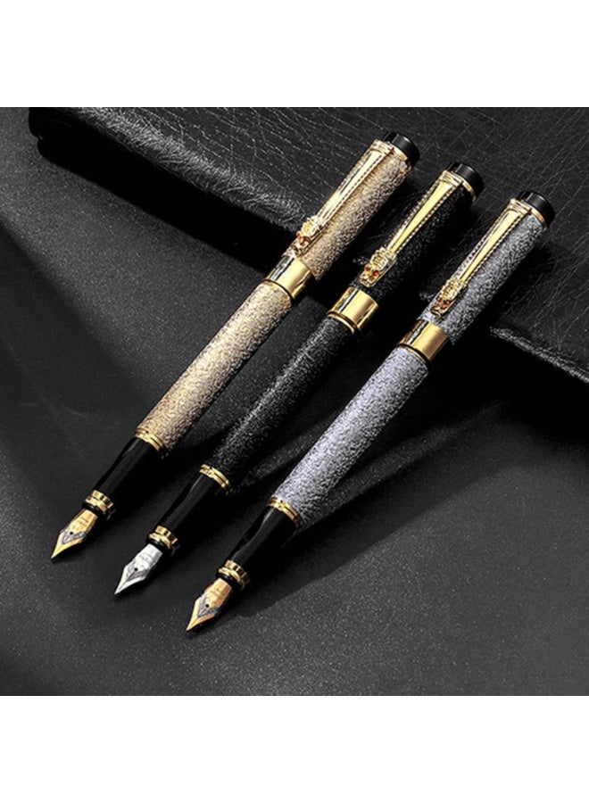 Arabest Office School Supplies Stationery for Men Women Luxury Gifts Fountain Pen 0.5mm for Extra Fine Metal Nib Pen - Image 3