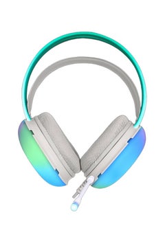 Generic XTRIKE ME GH-511 Transparent Backlit Gaming Headset with RGB - 50mm Stereo Sound, Omnidirectional Microphone, USB + 3.5mm Interface-GRAY  - Image 2