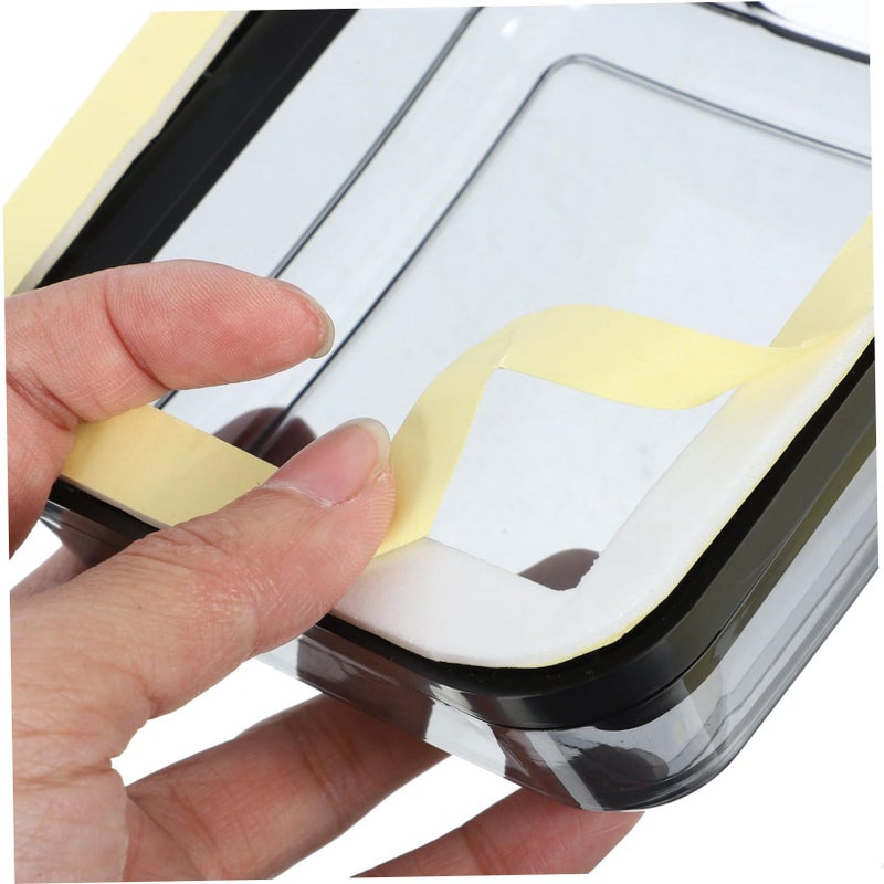 2 Pack Self Adhesive Wall Socket Covers Outlet Protectors for Home Office Kitchen Garden Easy Installation - Image 4
