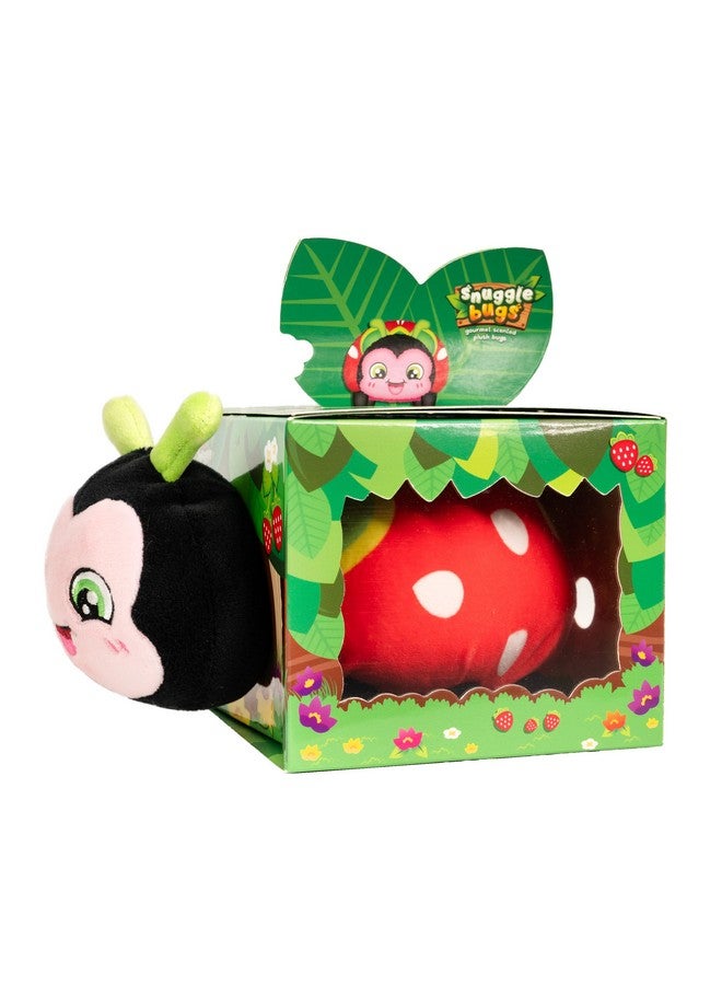 Scentco Snuggle Bugs (Ladybug)- Strawberry Scented Plush Toy - Gifts for Kids, Gift Guide, Aromatherapy - Image 1