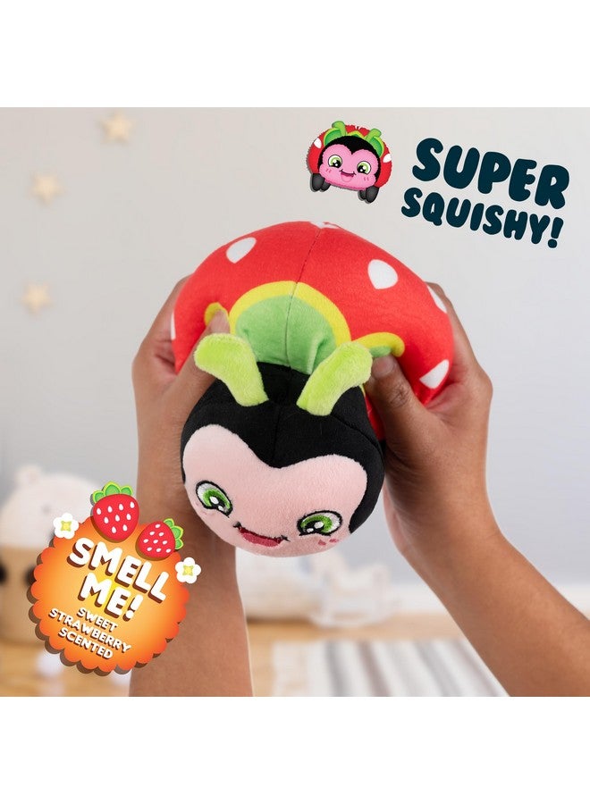 Scentco Snuggle Bugs (Ladybug)- Strawberry Scented Plush Toy - Gifts for Kids, Gift Guide, Aromatherapy - Image 3