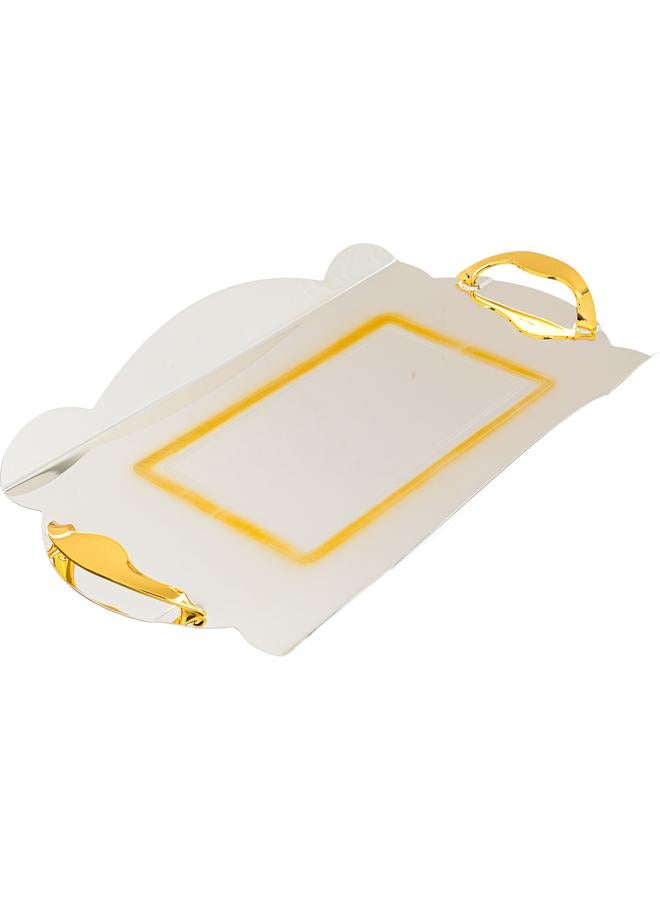 السيف  طقم أغطية فولاذية مستطيلة بيضاء مكون من 3 قطع - Image 2