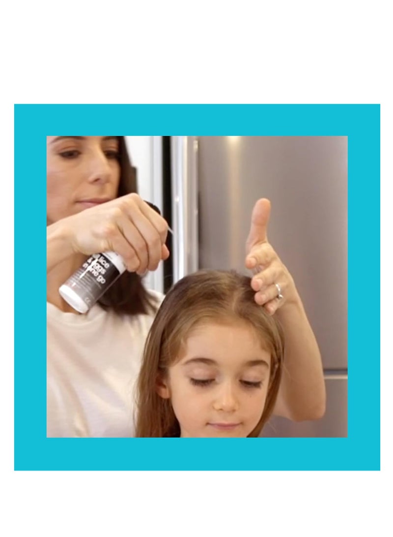 NitWits All-in-one head lice treatment spray kills lice and eggs Includes 120ml lice spray and nit comb - Image 3