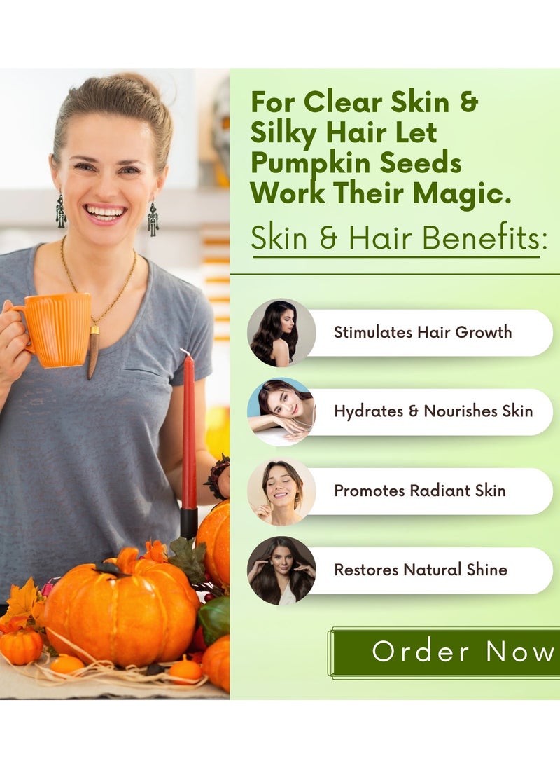 BLISS OF EARTH 1kg Pumpkin seeds great with weight loss full with Vitamin & Minerals Rich  - Image 3