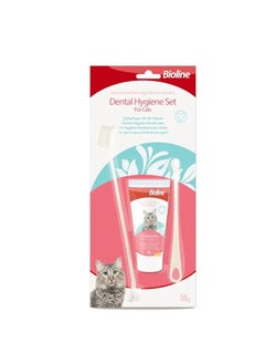 Bioline Dental Hygiene Set For Cats 50g [Weight - 50g]  - Image 2