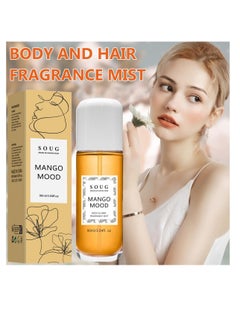 SYOSI Vanilla Perfume Spray, Long Lasting Body & Hair Fragrance Mist, Eau De Toilette Spray, Multi-Use Vanilla Body Mist for Women & Girls, Vanilla, Moonstone, Mango, Dragon fruit, Amber (Mango)  - Image 5