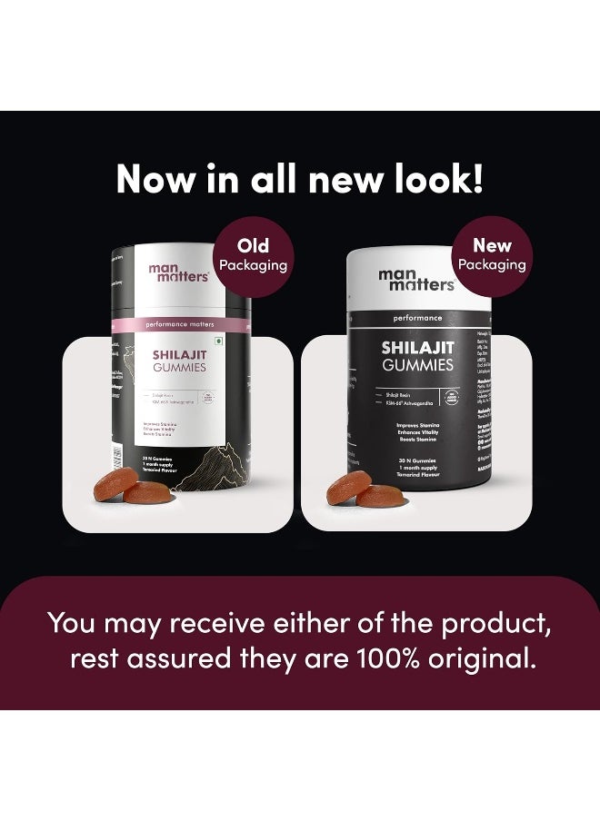 Man Matters - Man Matters Shilajit Gummies Pack of 30 - Image 1