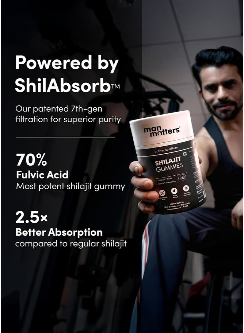 مان ماترز شيلاجيت علكة، عبوة من 30 قطعة - Image 5