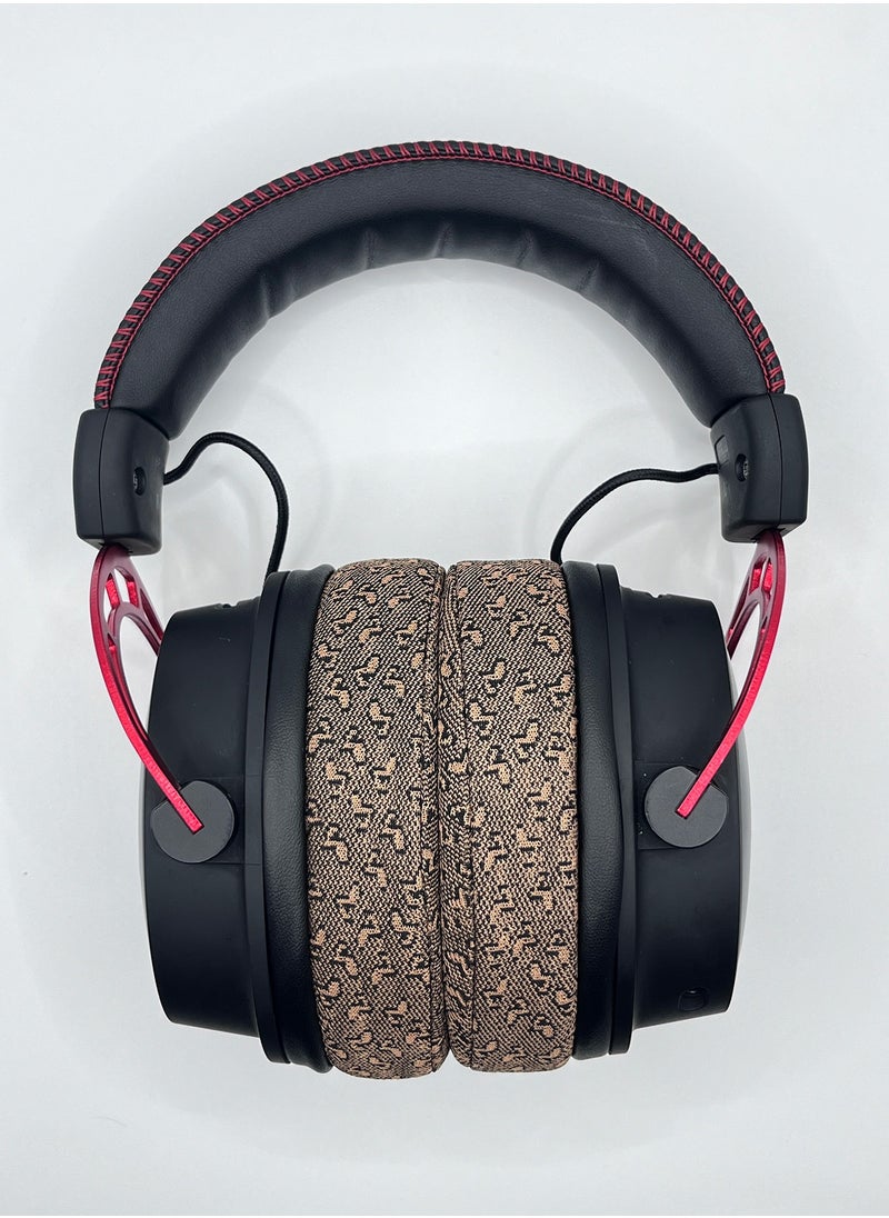 Replacement Ear Pads for HyperX Headphones - Noise Isolation, Memory Foam, Cooling Gel - Compatible with Cloud III, II, Alpha, Core, Stinger - 1 Pairs, Anti-Slip, Breathable, Dustproof