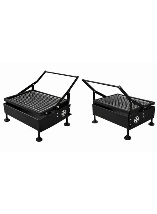Smart charcoal grill with flip function – double grid and body - Image 2