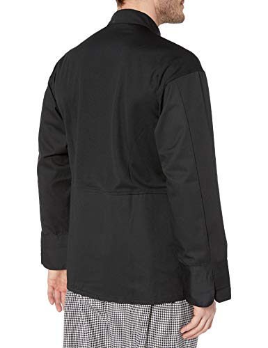 Uncommon Threads Unisex Classic with Mesh Chef Coat, Black, XX-Large (0426-0106) - Image 2