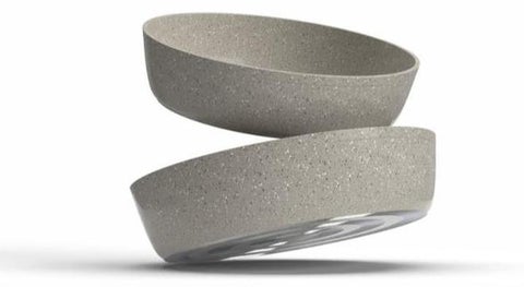 Top Chef Granite Oven Tray 2 Pieces Set (26-30) Beige (Suitable For Induction)