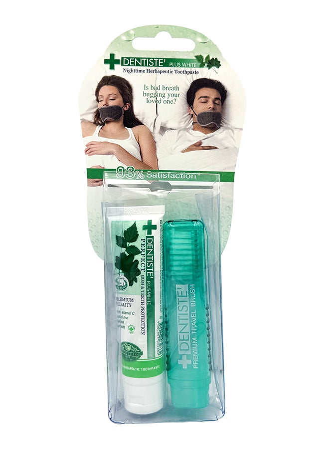 DENTISTE Travel Pack 20G Tube + Toothbrush - Image 2