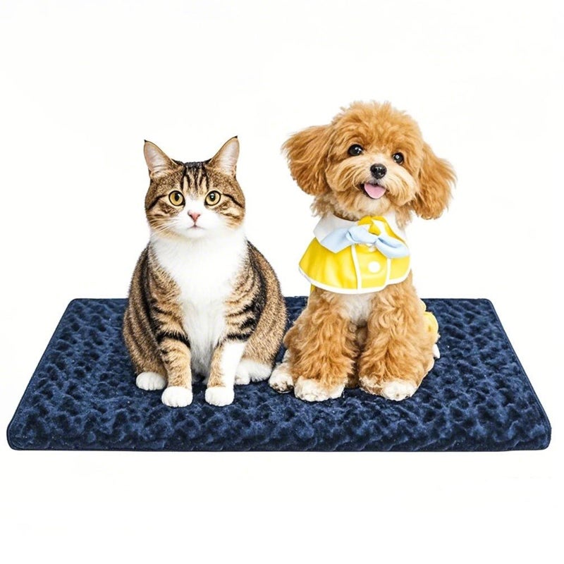 pobopobo Dog Beds Crate Pad, Dog Bed Mat for Smal Dogs Sleeping, Soft, Durable, Washable & Anti-Slip Crate Pads, Reversible Mat Bed Kennel Mat Cat Bed - Image 1