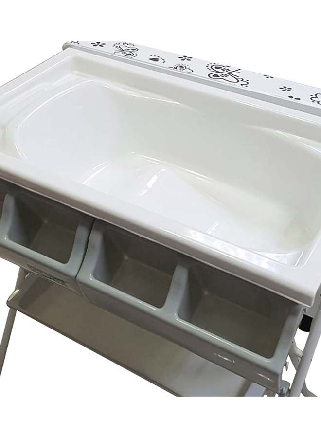 Optimal Convertible Baby Bath & Changing Table - White - Image 4