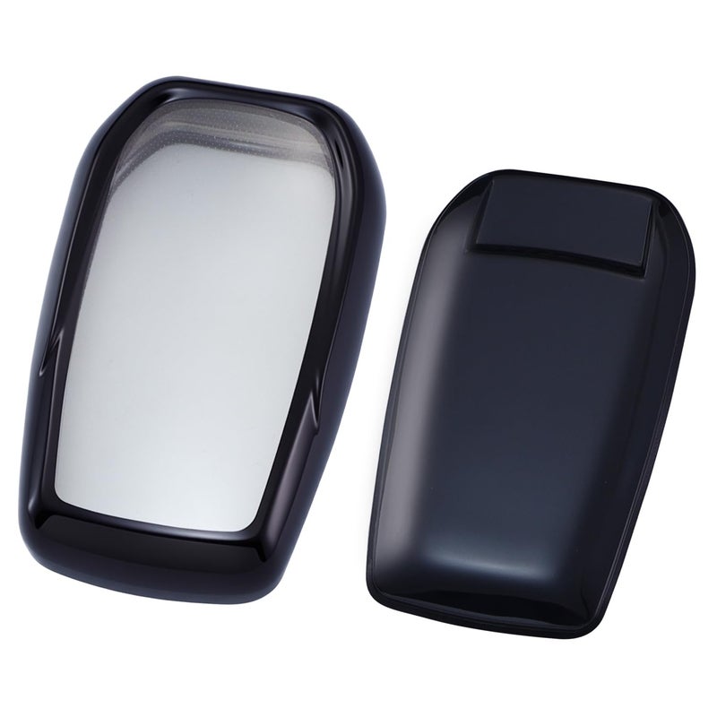 Lcyam Key Fob Cover Fits for Toyota 2026 2025 Sequoia Camry Corolla Rav4 Sienna Highlander 4runner TRD Off Road Tacoma Pickup 3456 Buttons Smart KeyBlack - Image 3