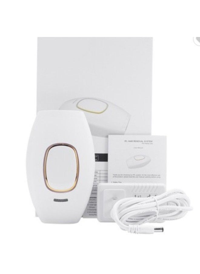 Arabest - 【Efficient & Portable】White Oval IPL Hair Removal Device | Permanent & Painless | Full-Body Use | Easy Operation | Suitable for Men & Women - Image 1