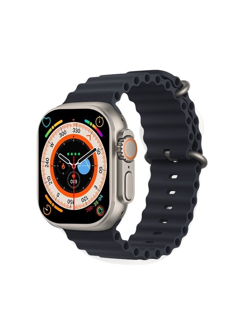AROAQ - Wireless Charging Bracelet And Earphone Ultra Smart Watch 9 SUIT Waterproof Heart Rate Blood Pressure Monitor Healthy Life Sport Long Standby IOS Android - Image 1