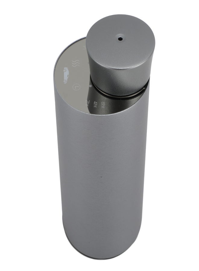 Essential Oil Diffuser Small Portable Car Silent Battery Operated Waterless Spray Grey - Image 5