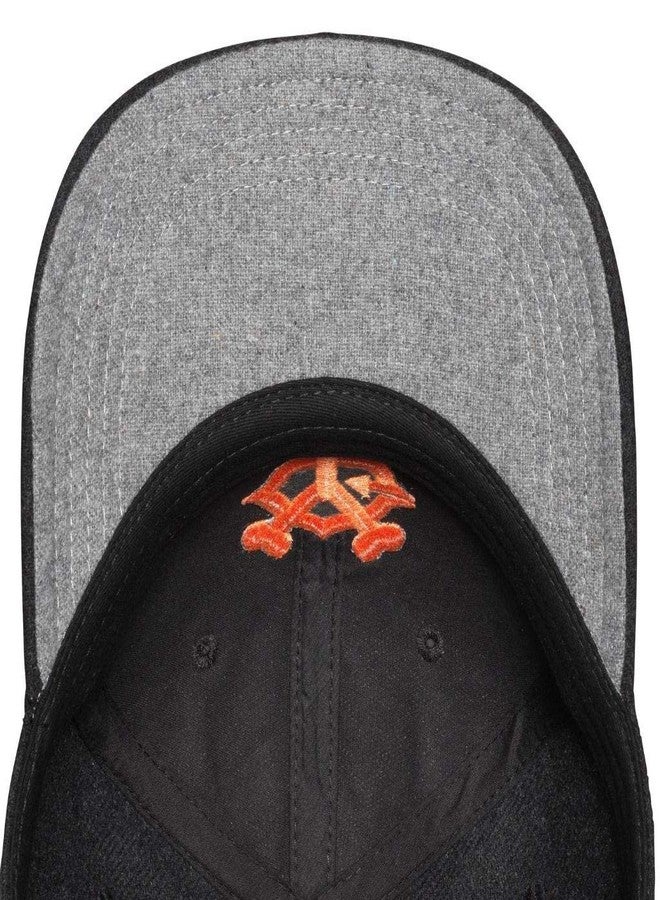 الإبرة الأمريكية قبعة AMERICAN NEEDLE Archive Legend Yomiuri Giants Nippon Professional Baseball League Adjustable Bucklestrap Dad Hat (21005A-YOG-BLK) - Image 3
