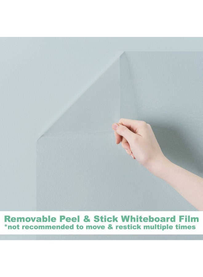 Think Board Clear Whiteboard Wall Sticker 2’X3’ - Self-Adhesive Transparent Peel & Stick Decal - Dry Erase Removable Message Board For Home, Office & Dorms - Great For Organizing & Brainstorming 24X36 - Image 3