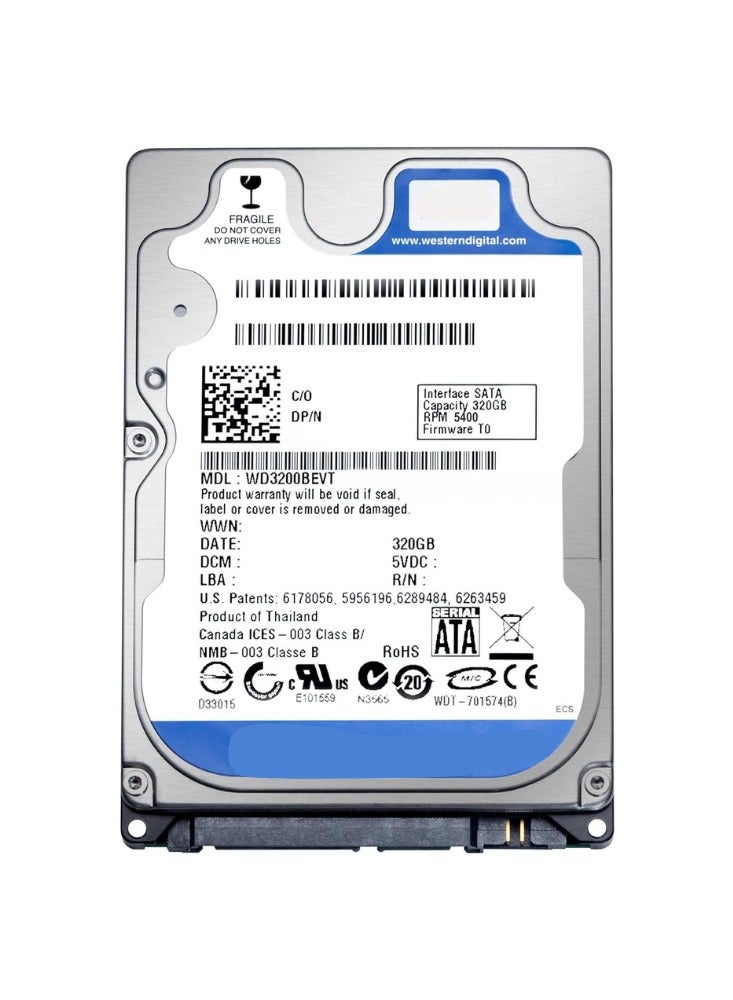 500GB 2.5-Inch Internal Hard Drive, 5400 RPM, 8MB Cache, SATA II – Reliable Storage for Laptops - Image 2