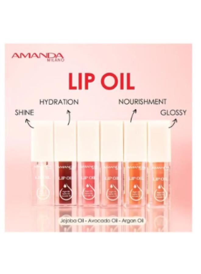 Amanda Milano Lip Oil With Argan Jojoba Avocado Oil - 01  - Image 4