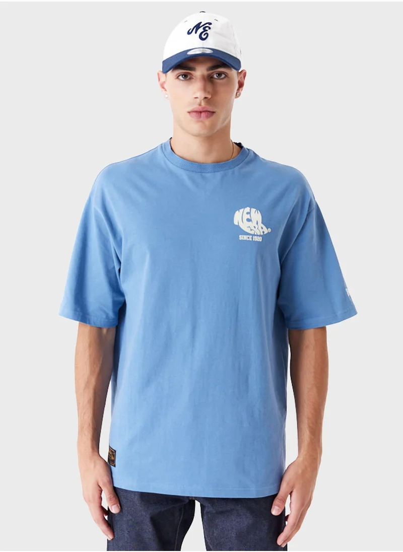 NEW ERA Graphic Oversized T-Shirt