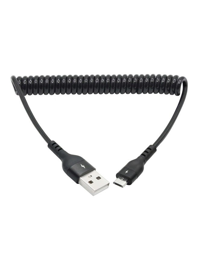 Maixbomr Spiral USB A to Micro USB Spring Cable - 1 to 3FT, Spiral Spring Cord for Smartphones, Tablets, and Other Devices - Image 5
