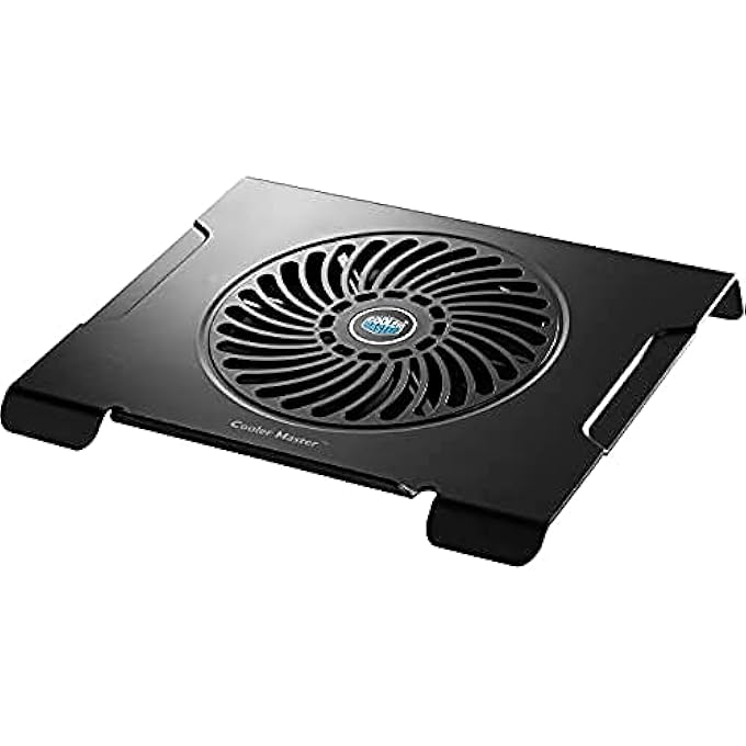 CM NOTEPAL CMC3 LAPTOP COOLING PAD 'SILENT 200MM FAN, 700RPM, SUPPORTS UP TO 15.6" LAPTOPS' R9-NBC-CMC3-GP - Image 1