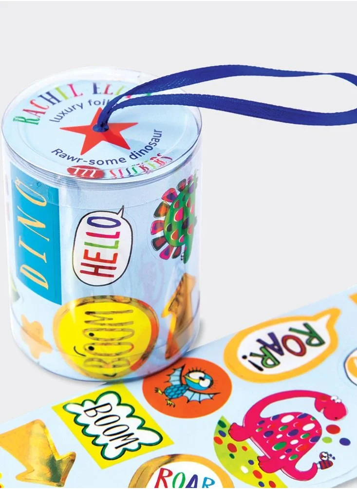 Rachel Ellen Childrens Dinosaur Sticker Rolls