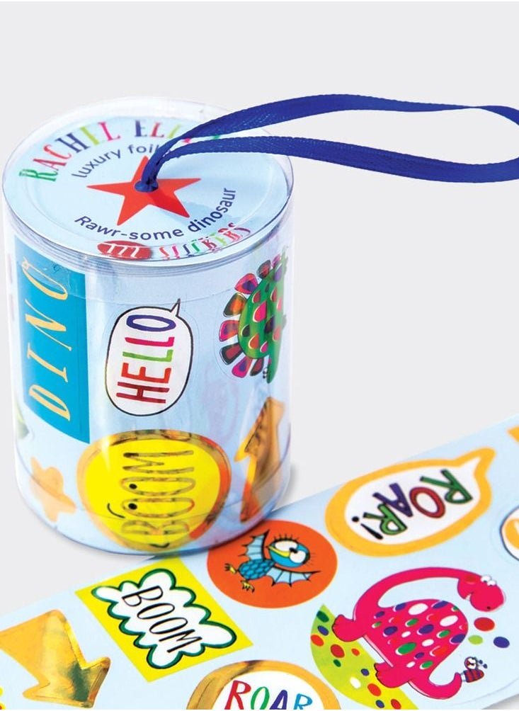 Rachel Ellen Childrens Dinosaur Sticker Rolls  - Image 1