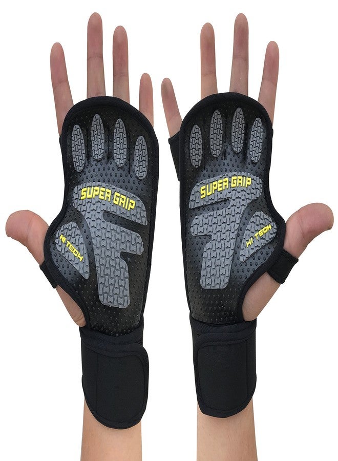 Kobo WTG-22 Lycra-Spandex Gym Gloves, Medium (Black) - Image 1