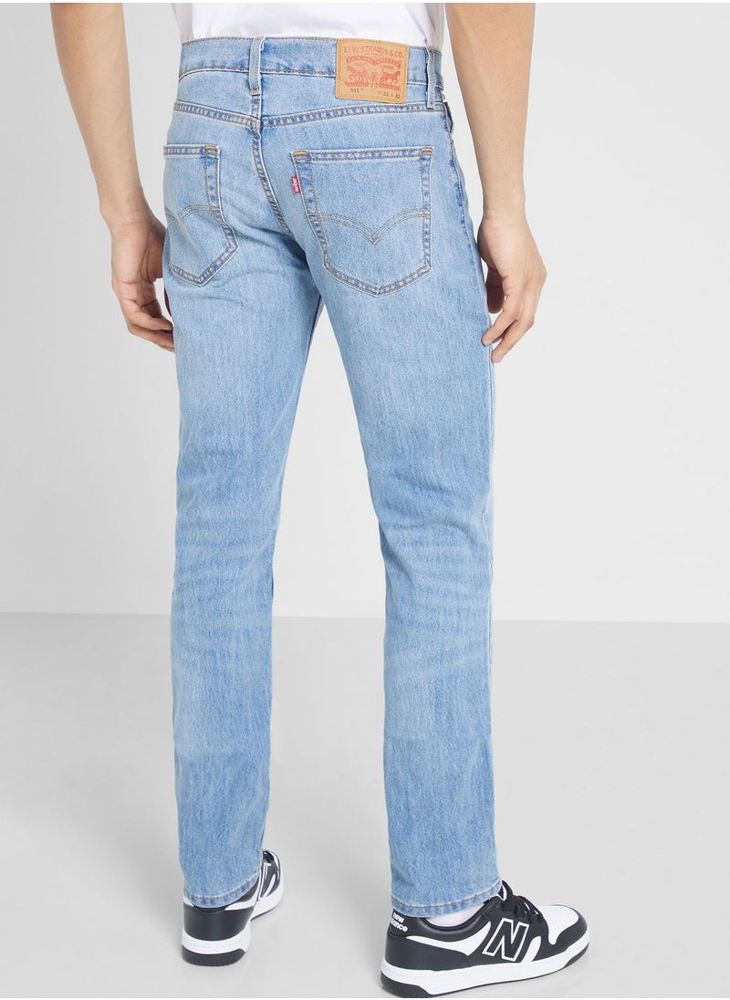 Levi's - Light Wash Slim Fit Jeans - Image 1