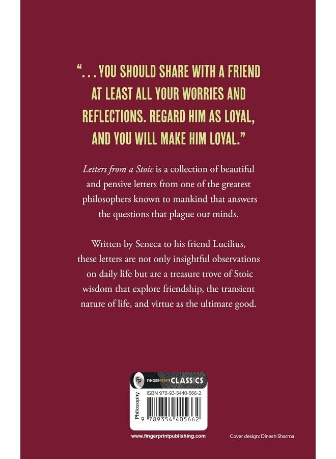 FINGERPRINT with FP logo Letters from a Stoic - Image 2