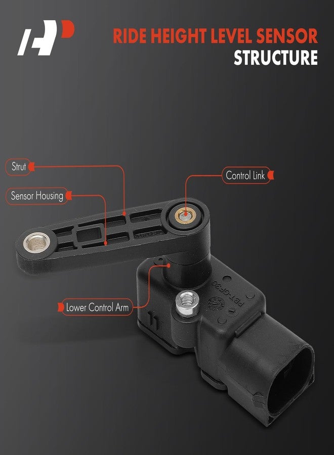 أ-بريميوم مستشعر مستوى ارتفاع الركوب الأمامي A-Premium بدون حامل، متوافق مع سيارات BMW X5 (2014-2020)، X4، X7 (2019-2020)، X3 i3s (2018-2019)، X1، X2، X6، i3، i8 (1.5 لتر، 2.0 لتر). - Image 3
