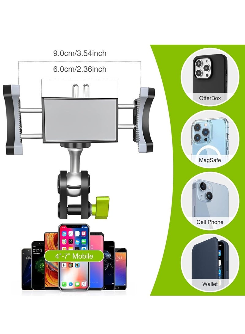 NEW Suction Cup Car Phone Holder Mount, 360° Rotating, Universal Ball Head Arm, Multifunctional Adjustable, For Car Window Windshield Compatible for iPhone Samsung  - Image 3