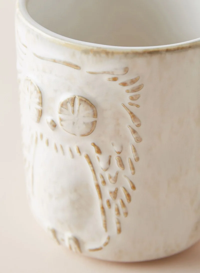 Anthropologie Home Owl Kylo Mug