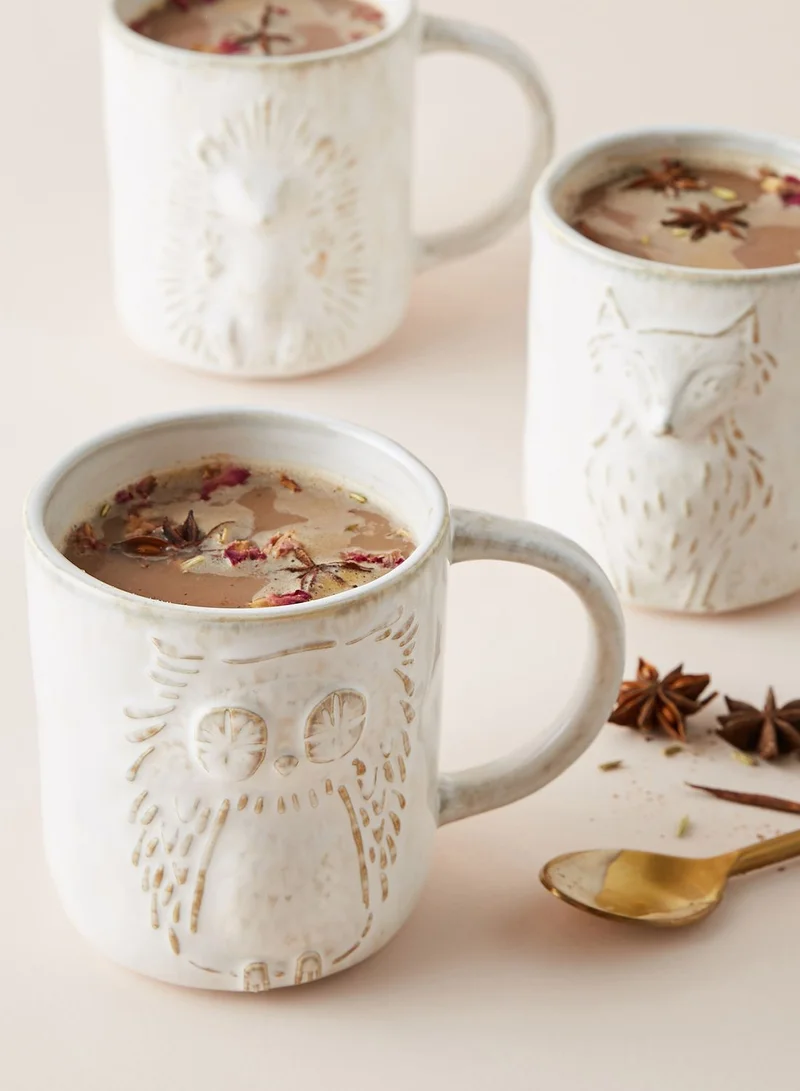Anthropologie Home Owl Kylo Mug