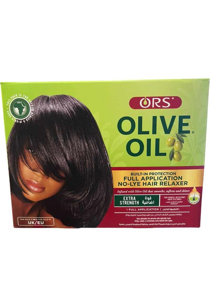 ORS Olive Oil Built-In-Protection-No-Lye-Hair-Relaxer-Extra-Strength  - Image 1