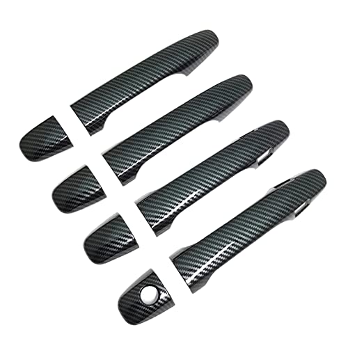 Kolya Exterior Door Handle Cover Trim for Subaru Accessories WRX WRX STI 2015-2021, XV Crosstrek 2013-2017, Forester 2013-2018, Outback 2015-2025 (with Smart Keyhole) - Image 2