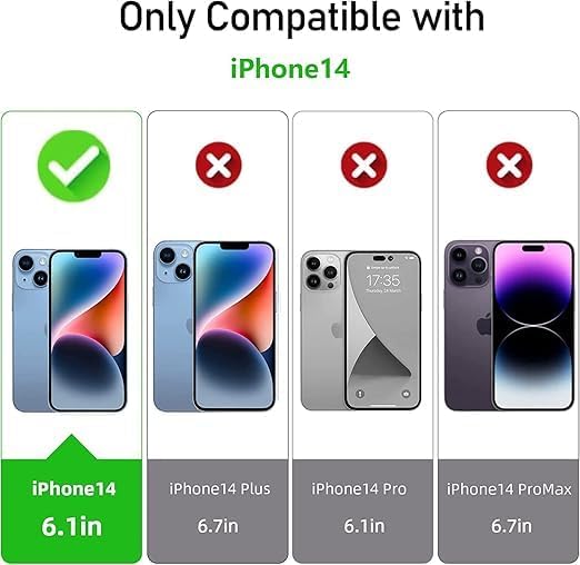 DIZORO Magnetic Case for iPhone 14 Cover [Compatible with MagSafe][Built-in Camera Lens Protector] Slim Soft Silicone Bumper Shockproof Metallic Luster Back Cover Phone Cases Gray - Image 2