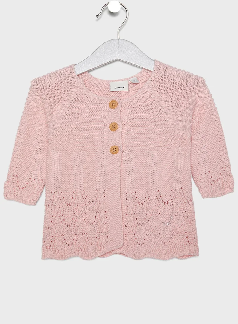 NAME IT Infant Organic Cotton Cardigan