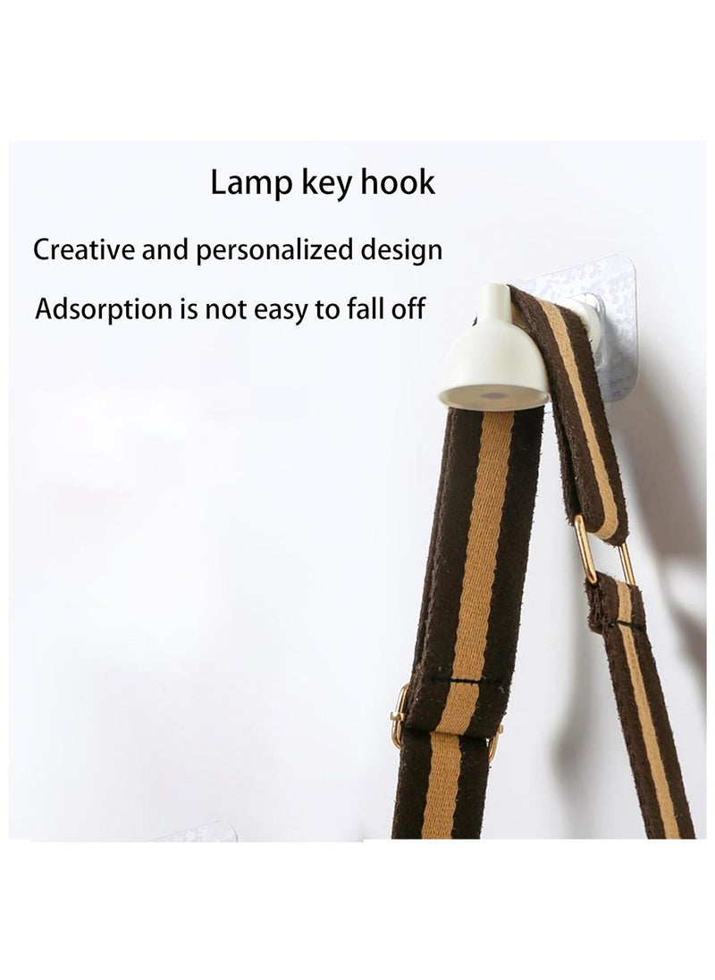 Multi Use Magnetic Lamp Shape Hook 2 Pieces